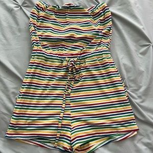 Multicolored romper